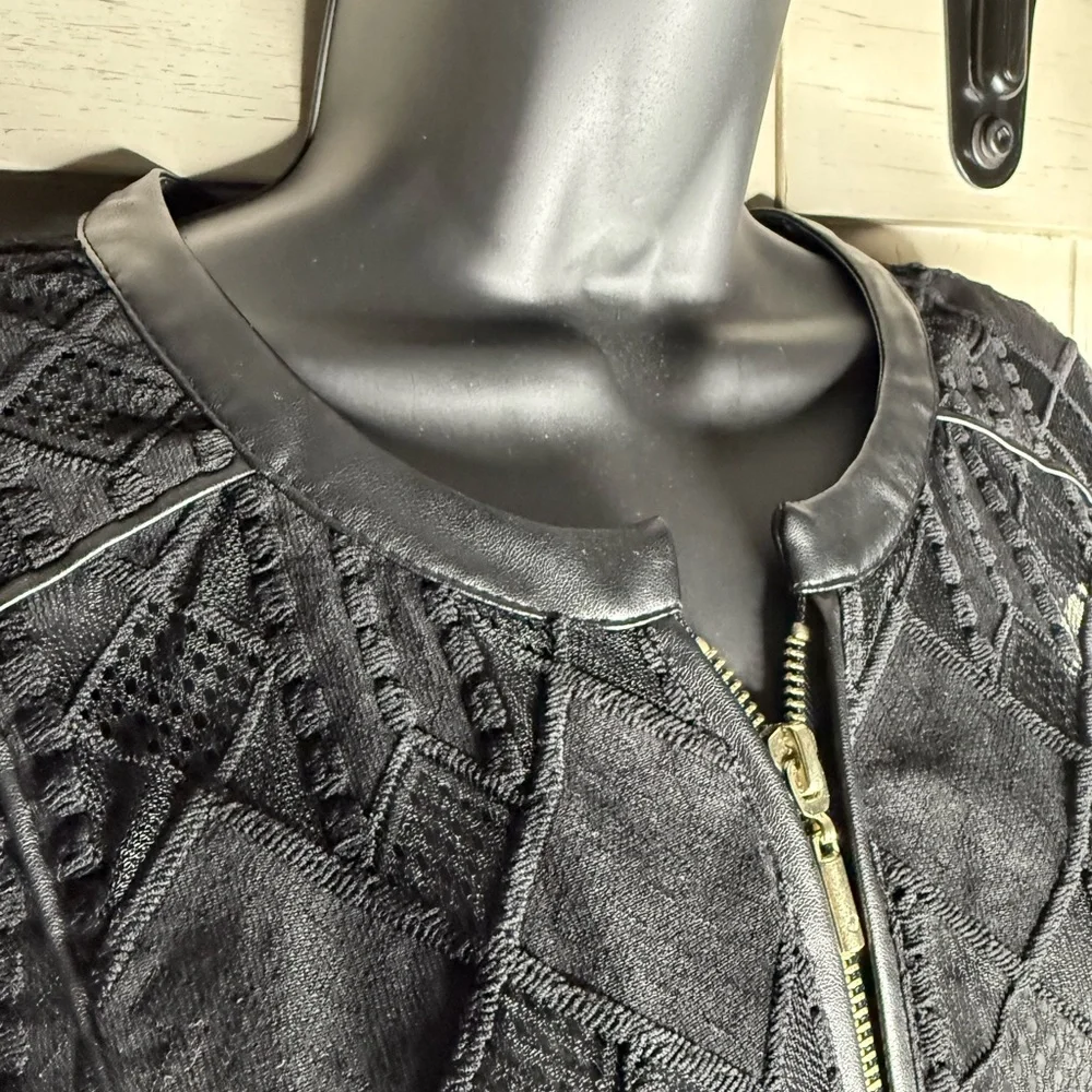 INC International Concepts Black Blazer Classic blouse - Picture 2 of 8